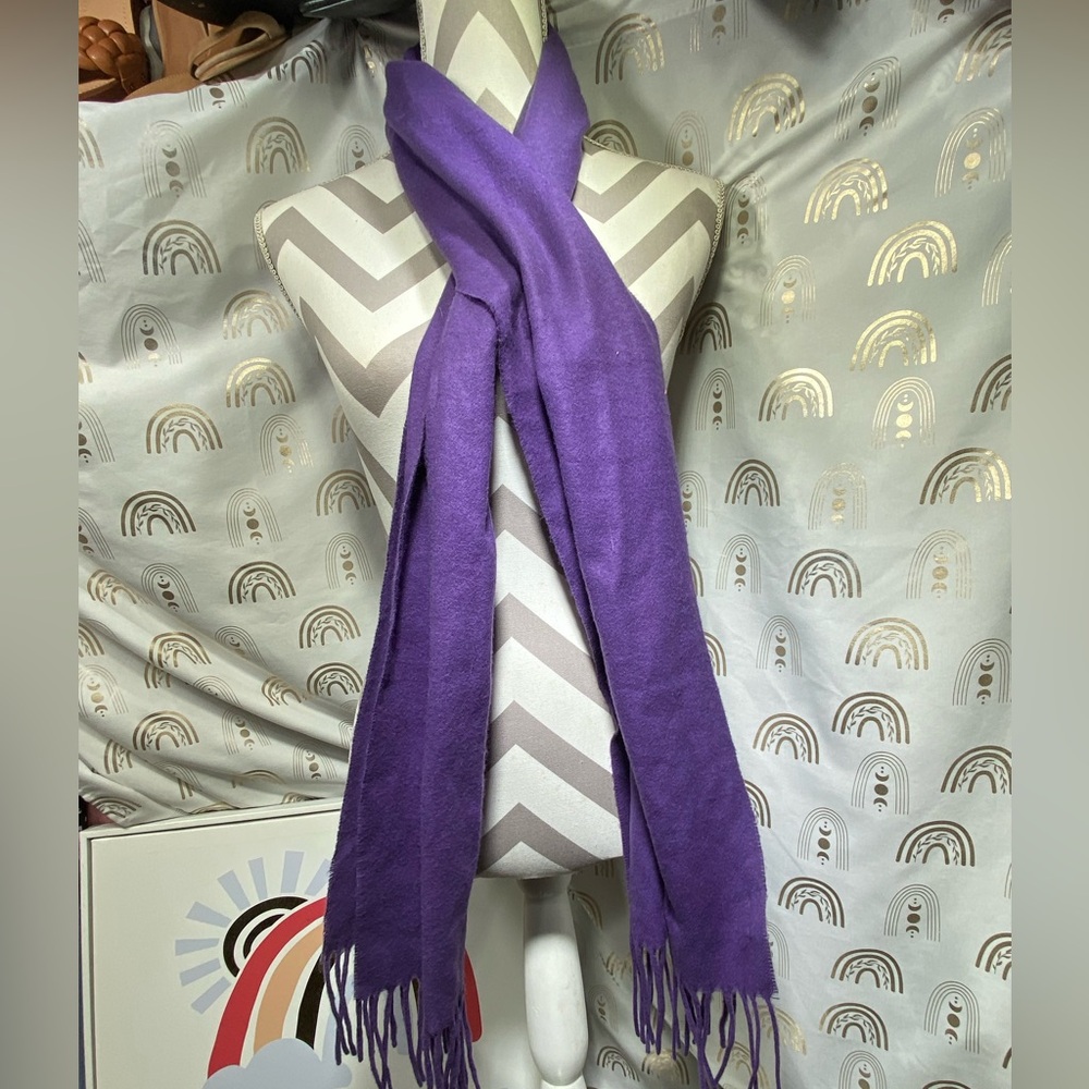 Vibrant Purple Women's Scarf